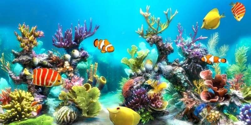 Sim Aquarium Live Wallpaper screenshot 1