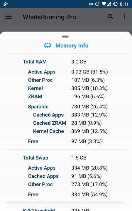 WhatsRunning Pro screenshot 3