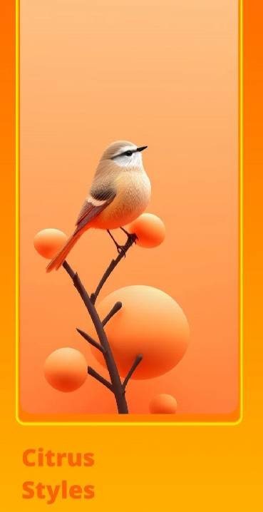 Orange Citrus - Icon Pack screenshot 4