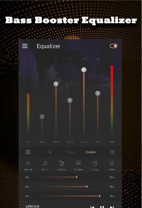Equalizer - Bass Booster pro screenshot 1