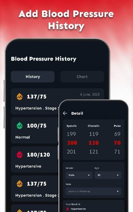 Heart Rate Monitor: BP Tracker screenshot 4