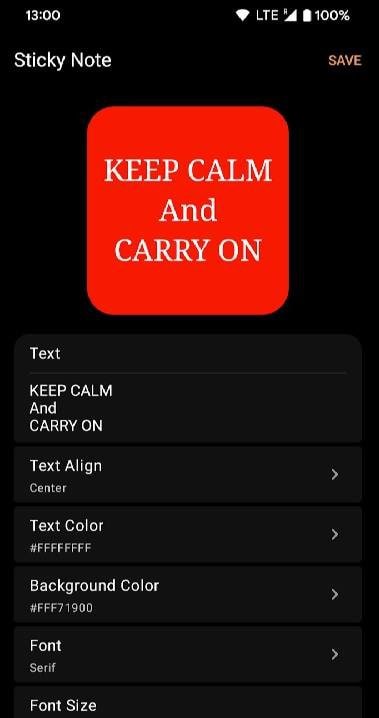 WSticky - Sticky Note Widget screenshot 4