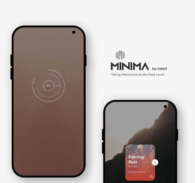 Minima KWGT - Minimal Widgets screenshot 3