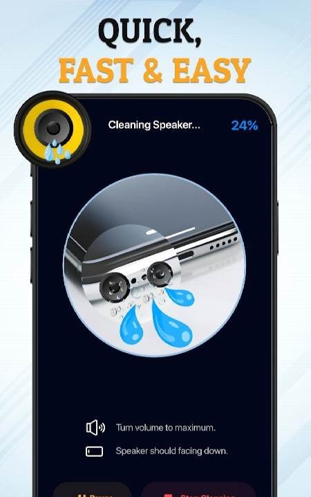 Speaker Cleaner Water Eject screenshot 2