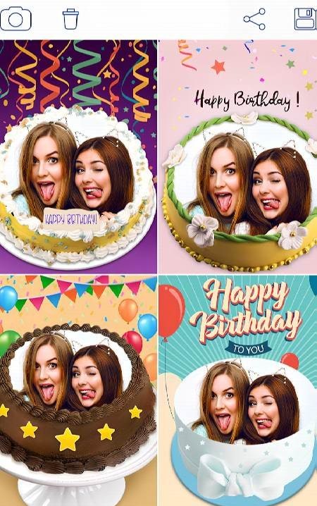 Photo On Birthday Cake Screenshot 3