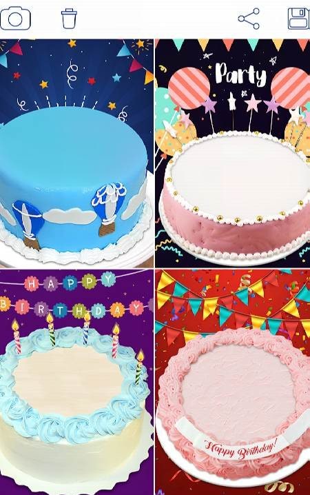 Photo On Birthday Cake Screenshot 4