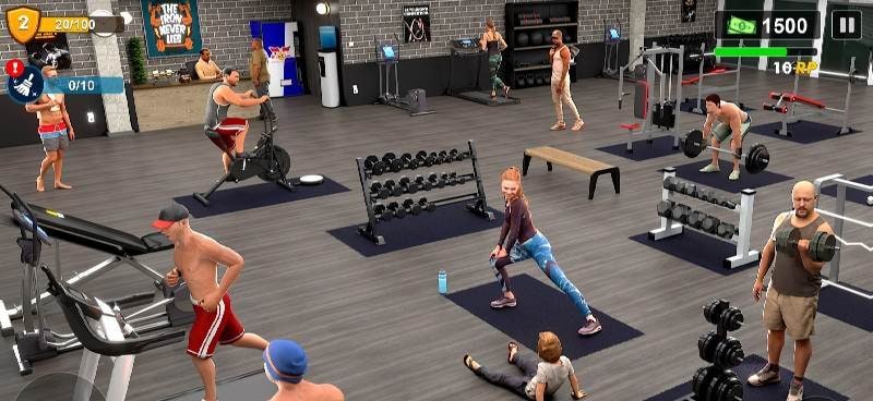 Gym Life - Workout Simulator screenshot 2