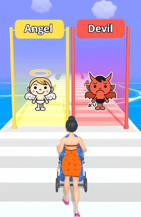 Mamas Run: Bad or Good Mom screenshot 1