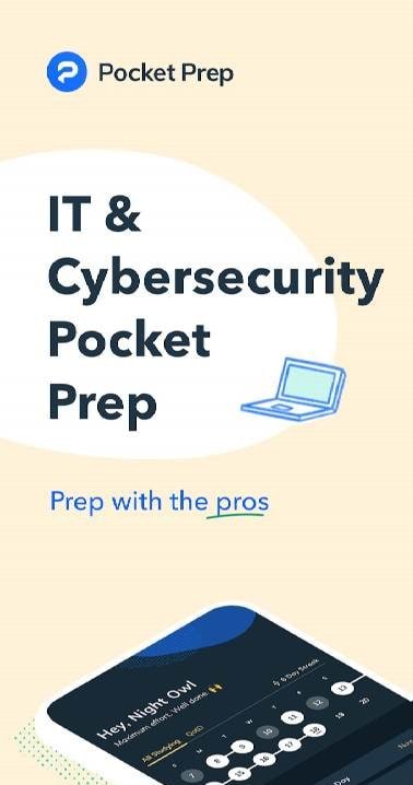IT & Cybersecurity Pocket Prep screenshot 1