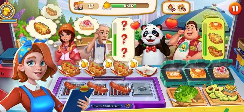 Rita's Food Truck: Cooking Game screenshot 3