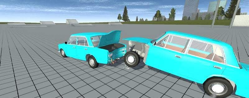 Simple Car Crash Physics Sim screenshot 4