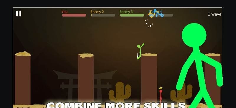 Stickman Battle Shooting gameplay screenshot 4