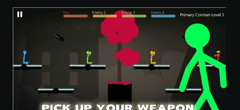 Stickman Battle Shooting gameplay screenshot 1