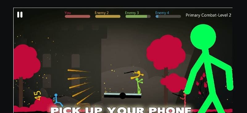 Stickman Battle Shooting gameplay screenshot 3