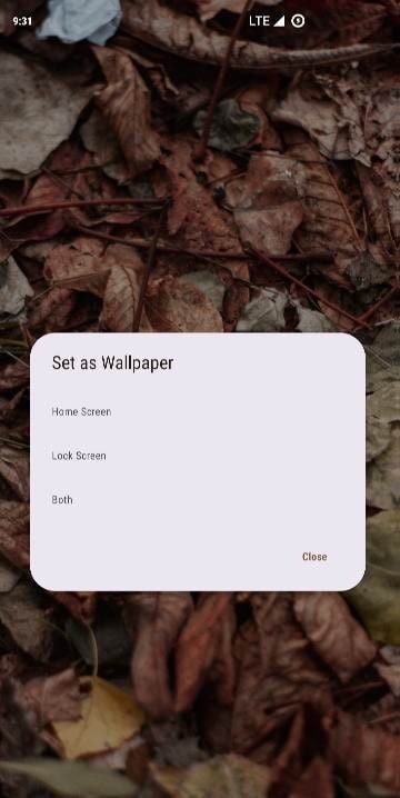 Peristyle Wallpaper Manager screenshot 4