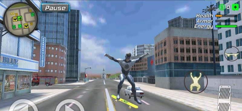 Hurricane Superhero : Wind Tornado Vegas Mafia gameplay screenshot 2
