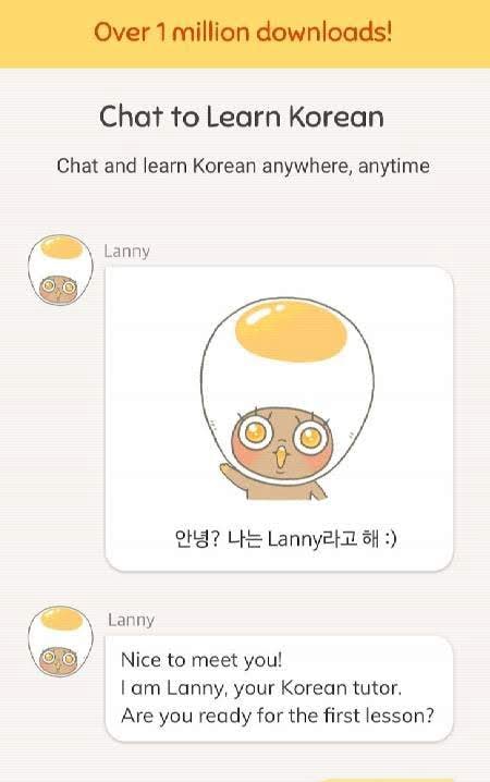 Eggbun: Learn Korean Fun screenshot 1