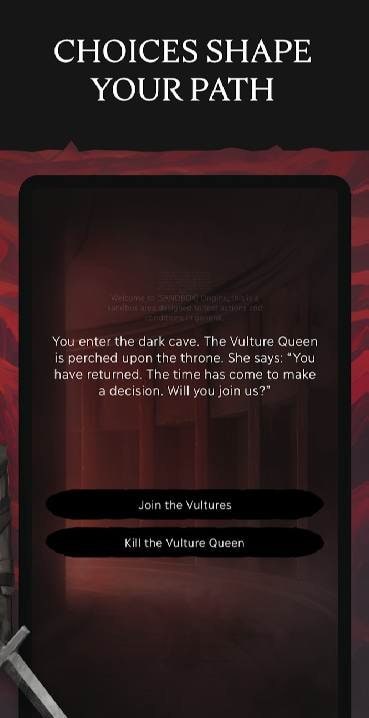 Eldrum: Red Tide - Text RPG screenshot 2