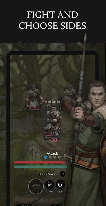 Eldrum: Red Tide - Text RPG screenshot 3