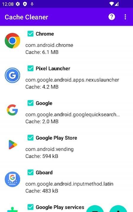 Cache Cleaner screenshot 2