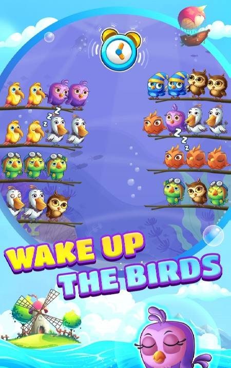 Bird Sort Puzzle: Color Game screenshot 2