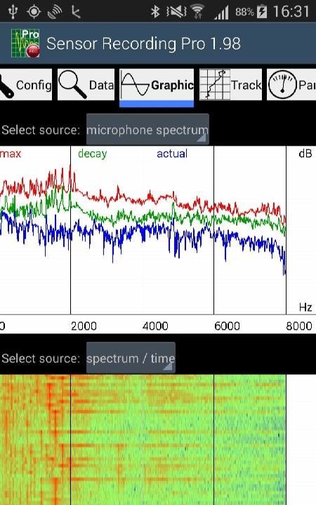 Sensor Recording Lite screenshot 4