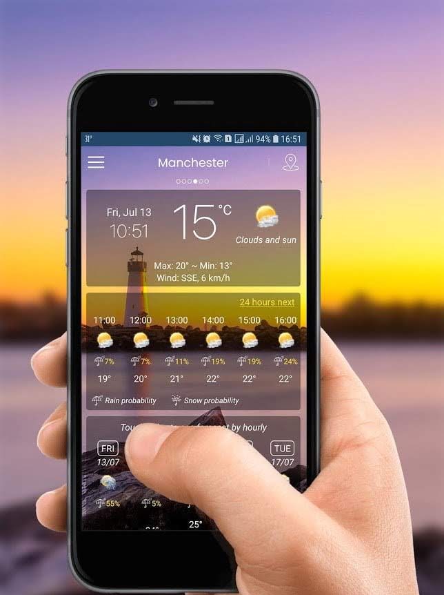 Weather screenshot 1