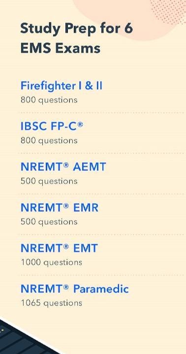 EMS Pocket Prep screenshot 2