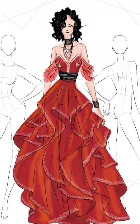 Fashion Design Sketches Book screenshot 3