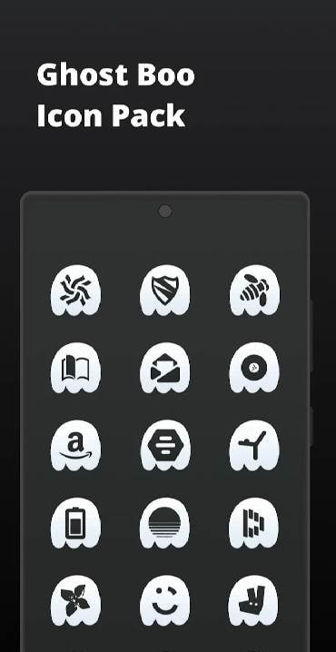 Ghost Boo - Icon Pack screenshot 1
