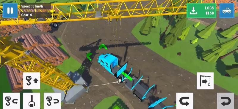 Angry Truck 3D Mini Simulator screenshot 2