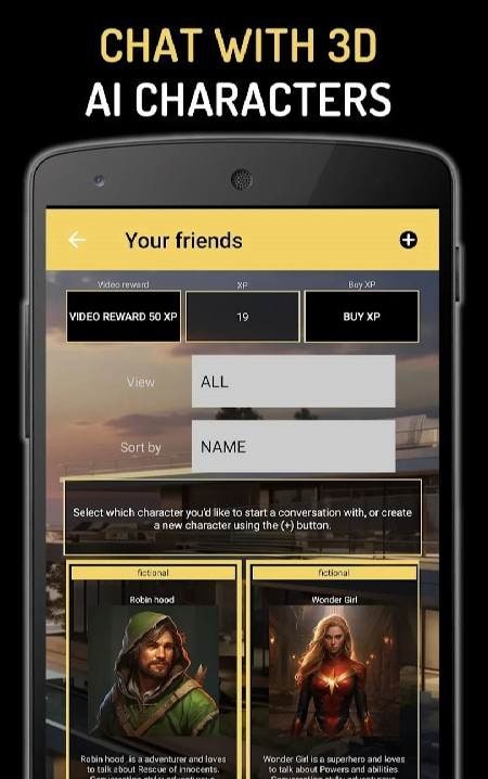 Friends Craft AI Companion Hub screenshot 2