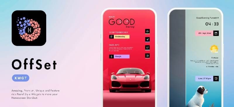 OffSet KWGT screenshot 2