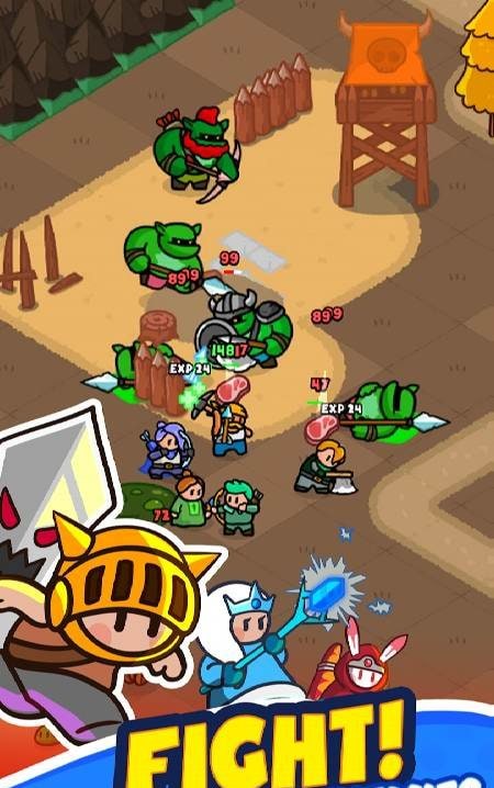 Rumble Heroes : Adventure RPG screenshot 4