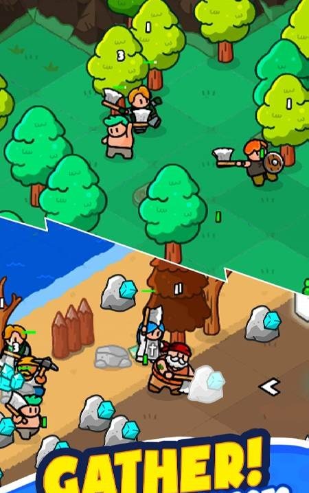 Rumble Heroes : Adventure RPG screenshot 1