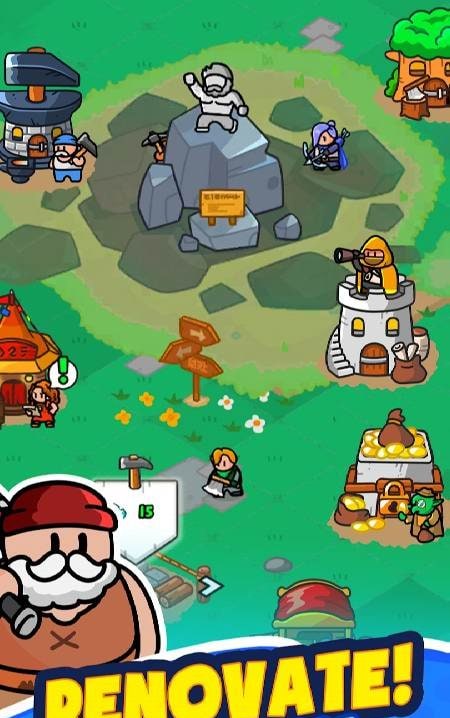 Rumble Heroes : Adventure RPG screenshot 2