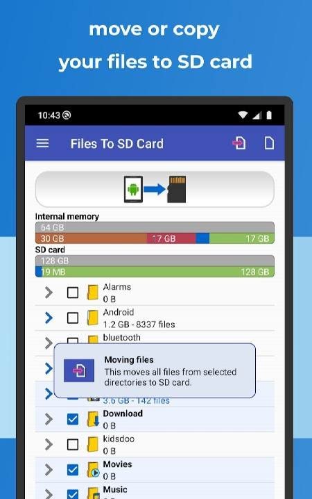 Files To SD Card screenshot 2
