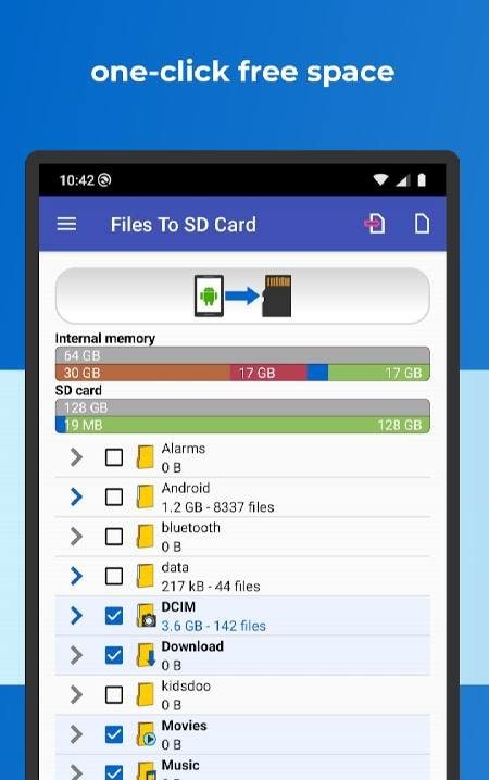 Files To SD Card screenshot 1