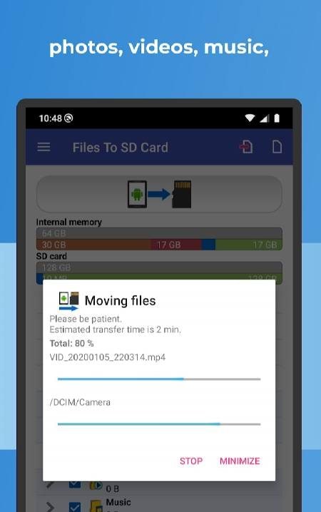 Files To SD Card screenshot 3