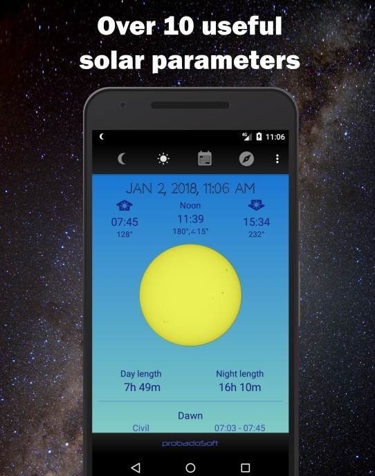 Moon Phase Calendar screenshot 2