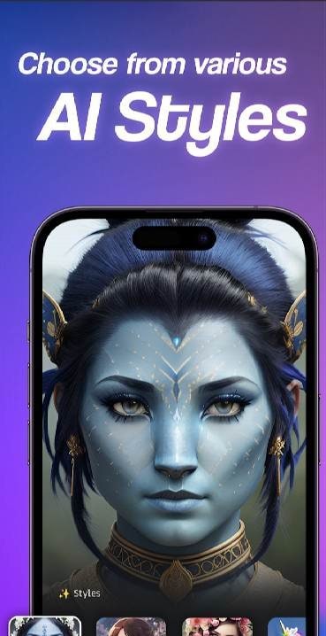 Glyf 3D Art AI Image Generator screenshot 2
