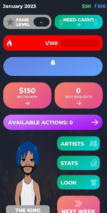 Rockstar - Rapper Simulator screenshot 1