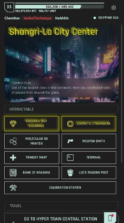 CyberCode Online -Text MMORPG screenshot 3