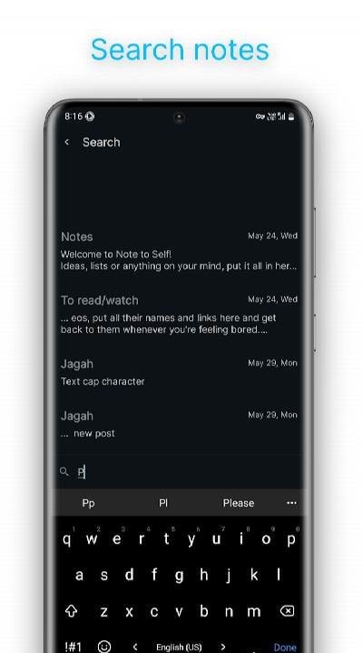 Note to Self - Private Notepad screenshot 3