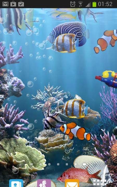 The Real Aquarium - Live Wallpaper screenshot 1