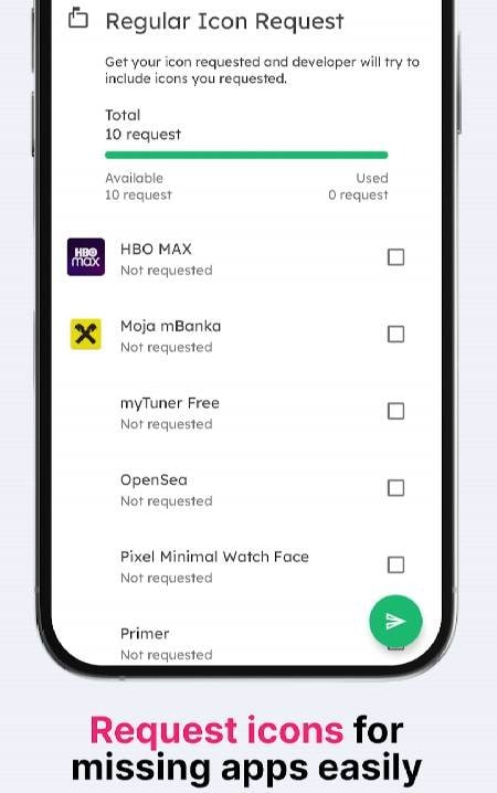 Lena Dark: Shapeless Icon Pack screenshot 4