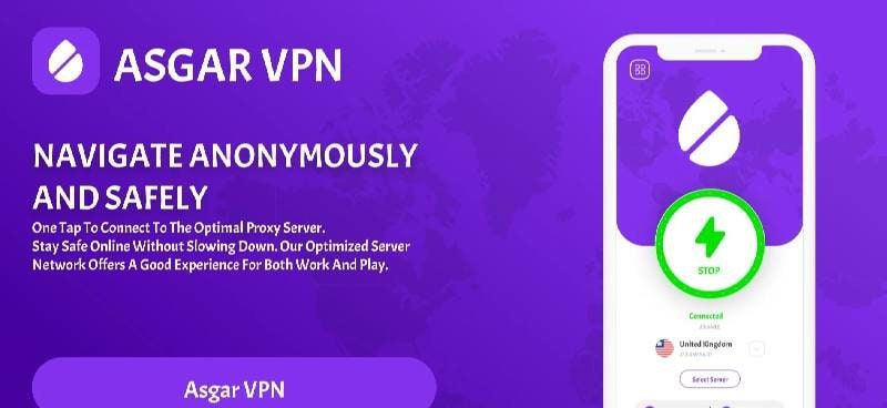 Asgar VPN screenshot 2