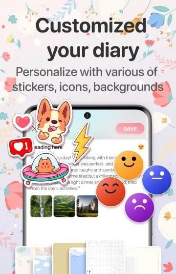 Diary Me: My Journal With Lock screenshot 2