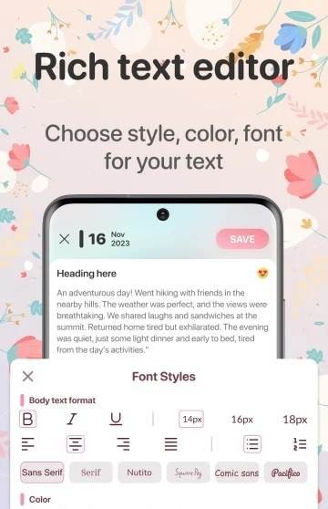 Diary Me: My Journal With Lock screenshot 3