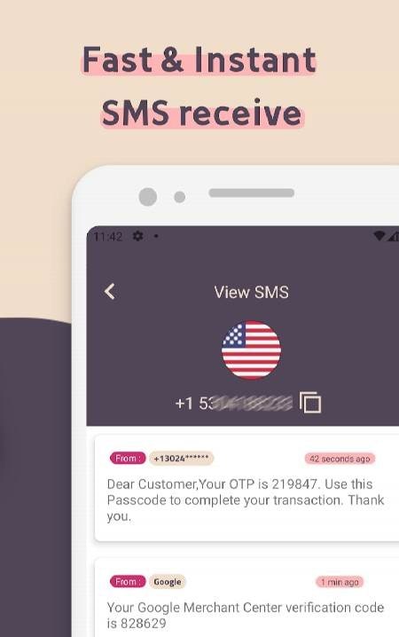 Temp SMS - Receive Code screenshot 4